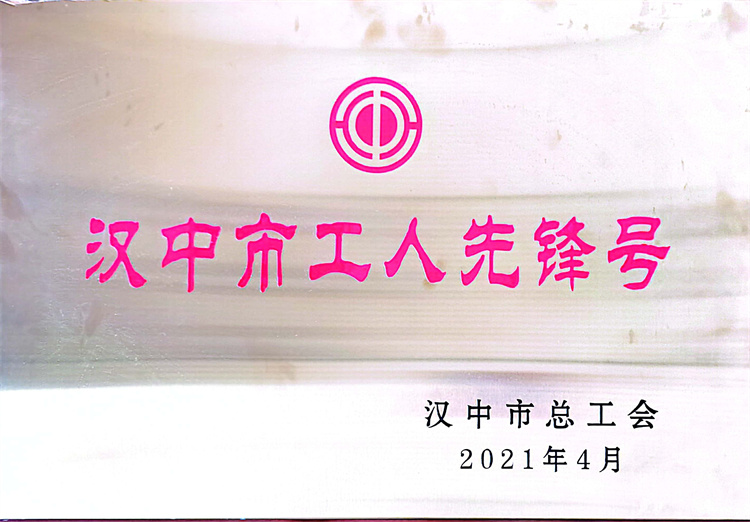 汉中市工人先锋号